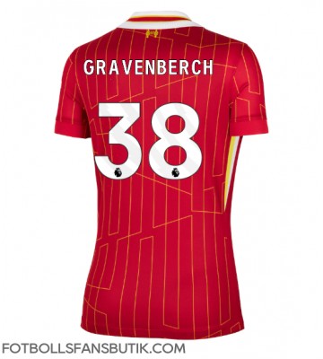 Liverpool Ryan Gravenberch #38 Replika Hemmatröja Damer 2024-25 Kortärmad